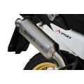 HP CORSE SP-2 Short Titanium Exhaust for Honda Transalp XL750 (High Mount)
